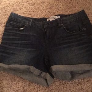 H&M blue jean shorts